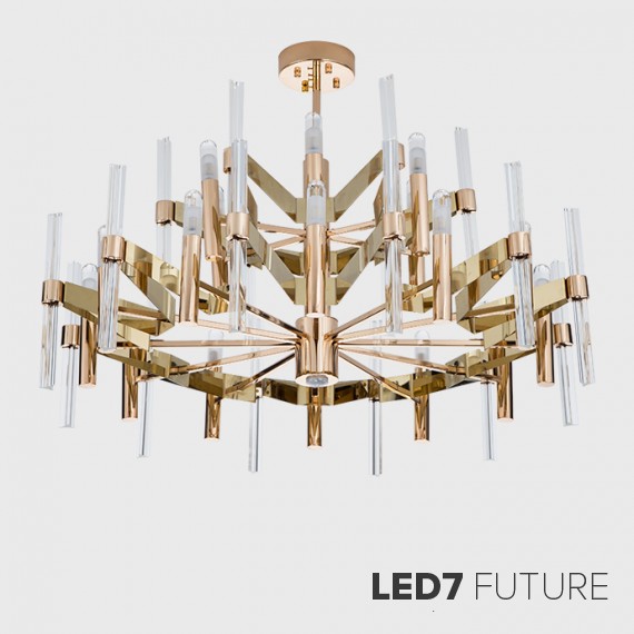 Loft Industry Modern - Starway Chandelier